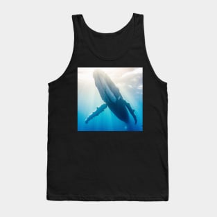 Whale in the sunlight Tank Top